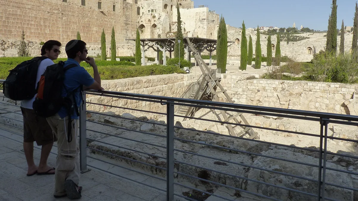 Jerusalem Archaeological Park in Israel