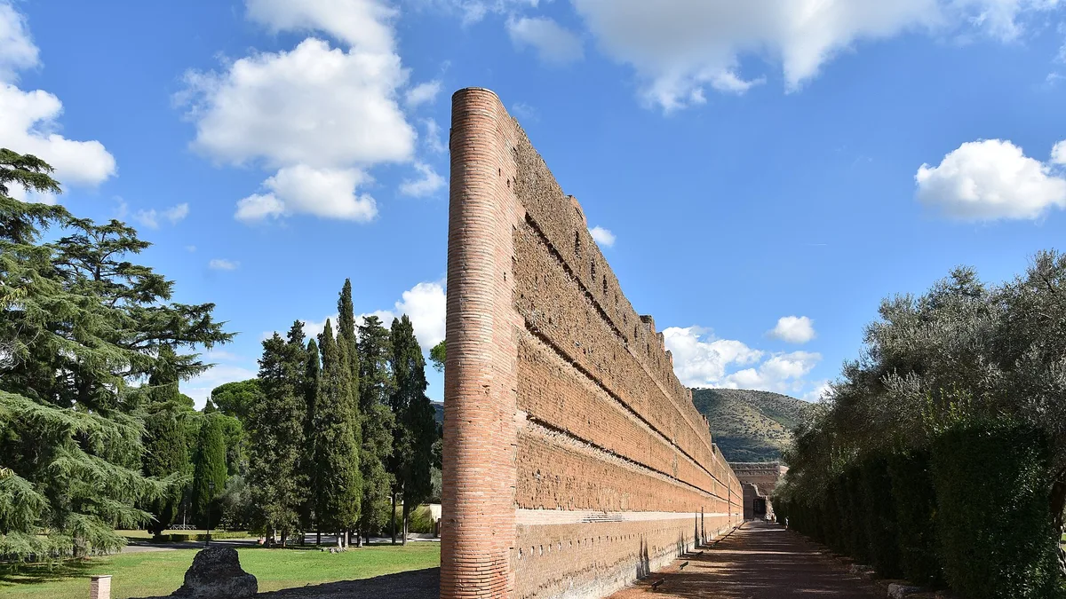 Hadrian's Villa in Italy