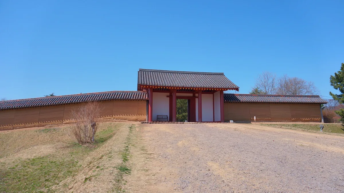 Akita Castle Ruins in Japan