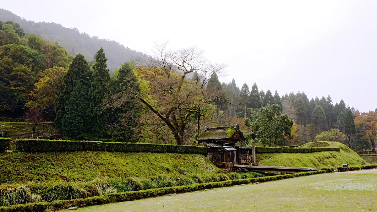 Ichijodani Asakura Clan Ruins in Japan