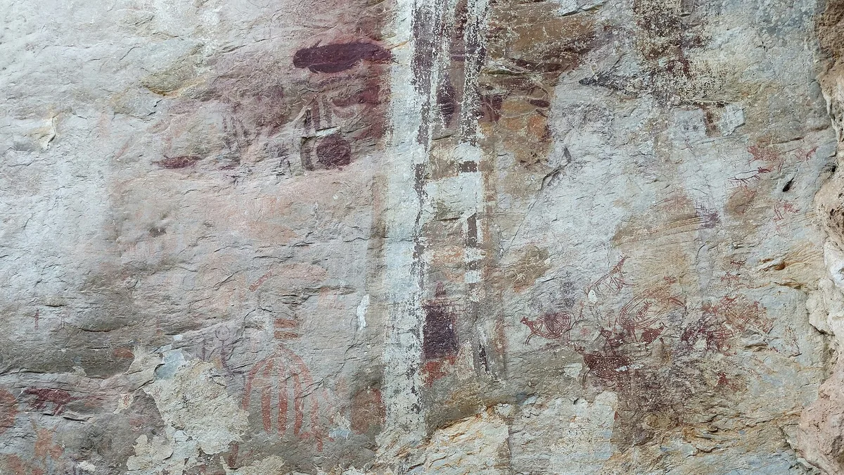 Gua Tambun Rock Art Site in Malaysia
