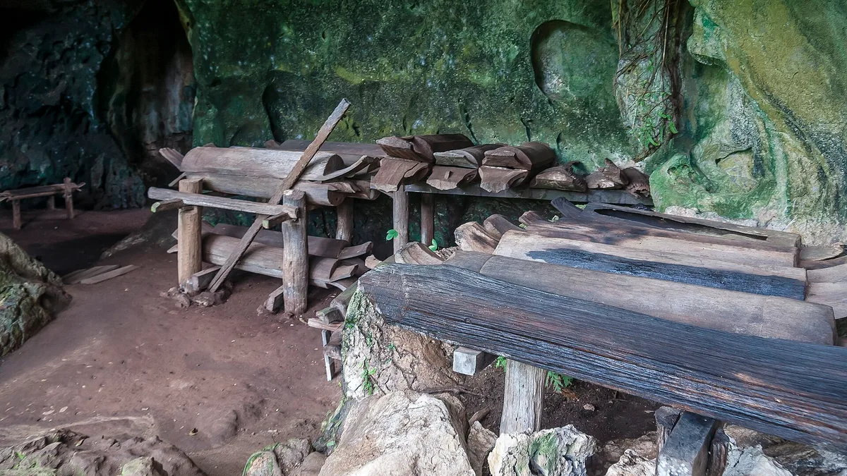 Agop Batu Tulug Caves in Malaysia
