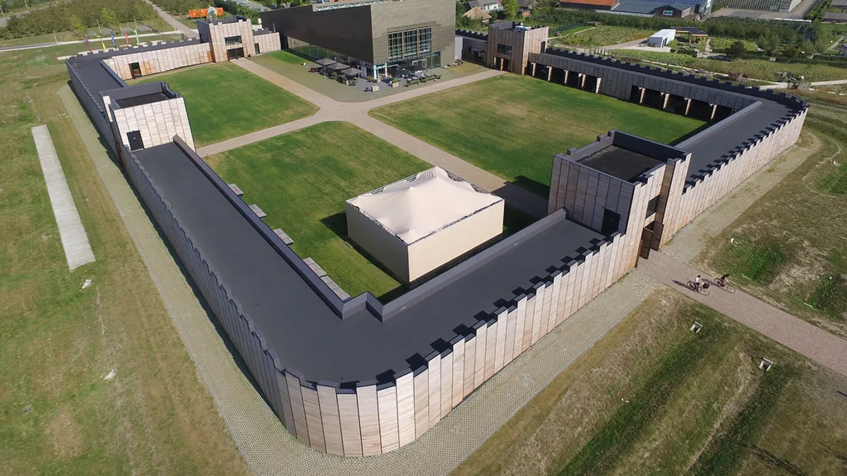 Castellum Hoge Woerd in Netherlands