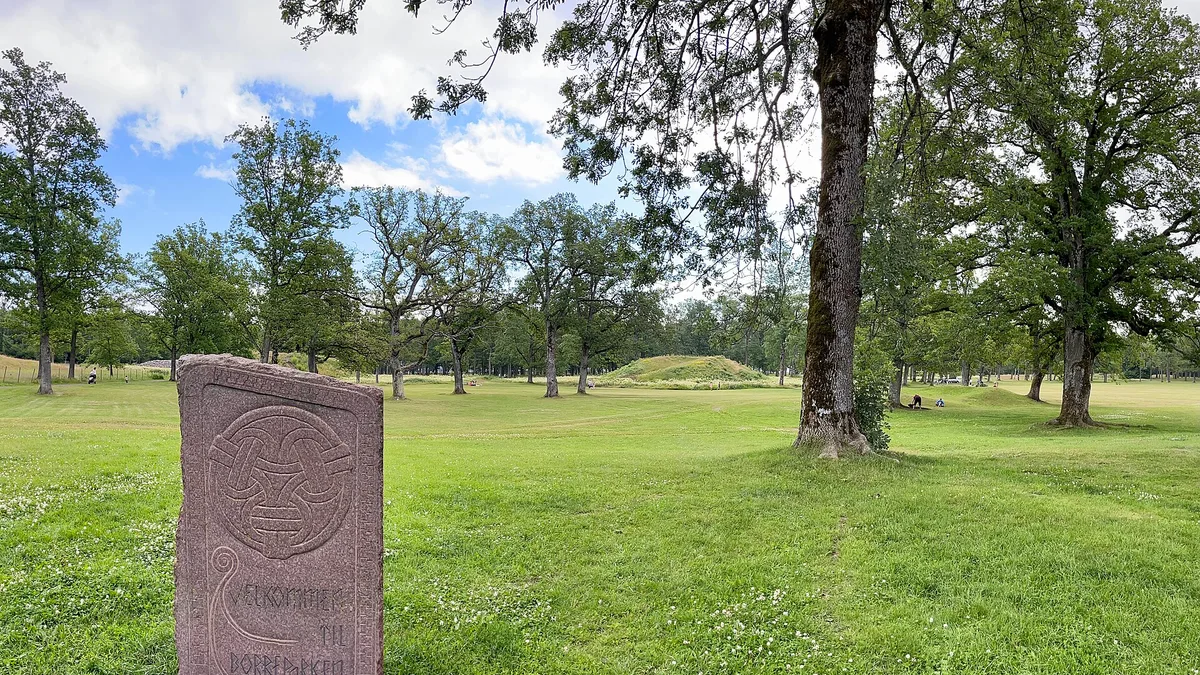 Borre Mound Cemetery in Norway