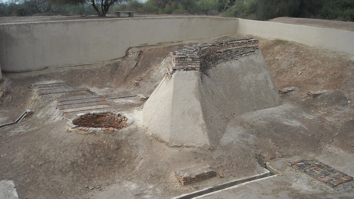 Archaeological Site Of Harappa in Pakistan