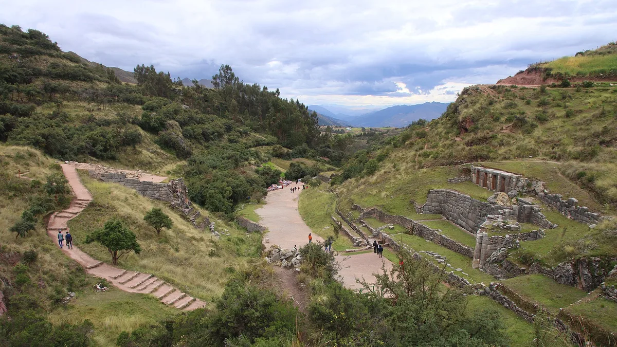 Tambomachay Archaeological Site in Peru