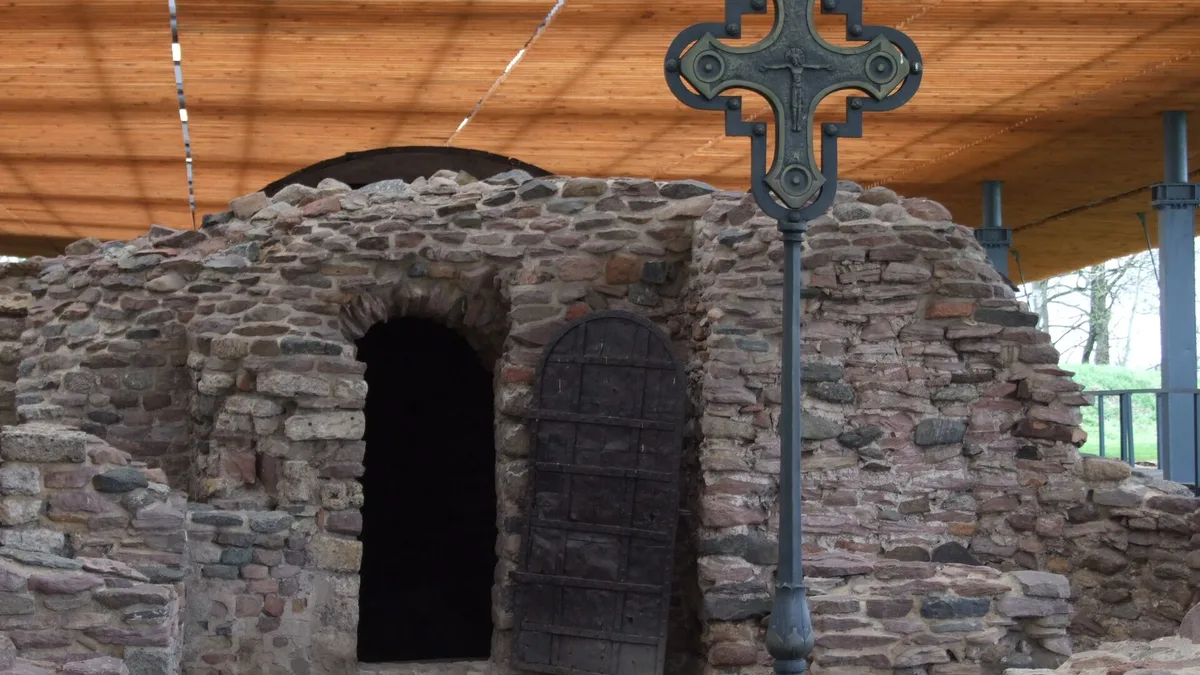 Ostrów Lednicki in Poland
