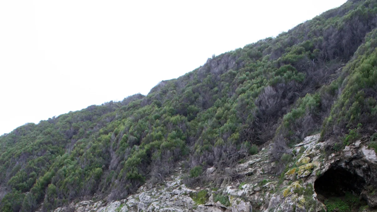 Blombos Cave in South Africa
