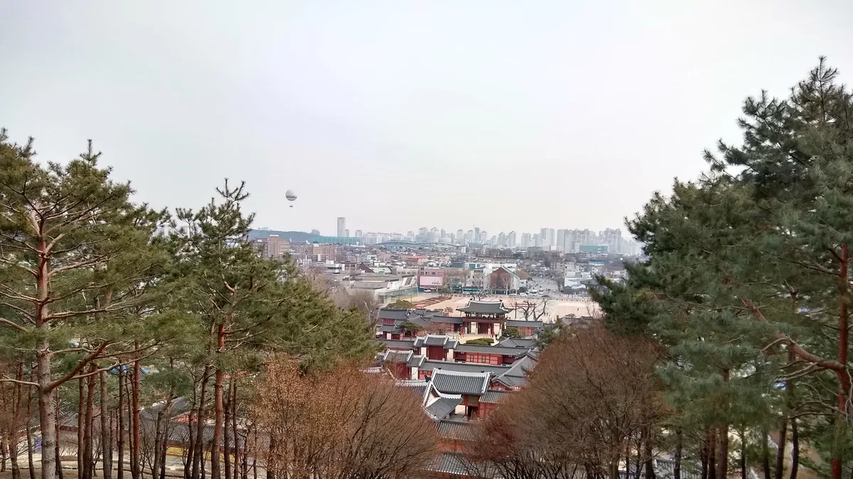 Hwaseong Fortress in South Korea