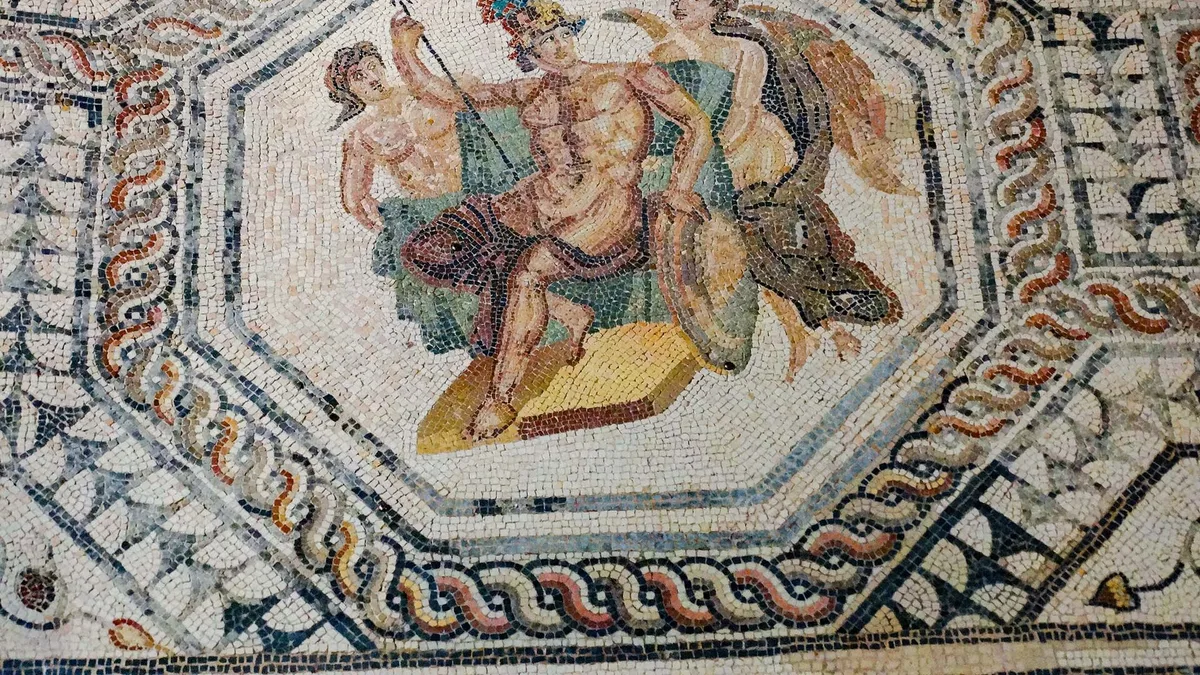 Roman Villa of Orbe-Boscéaz in Switzerland