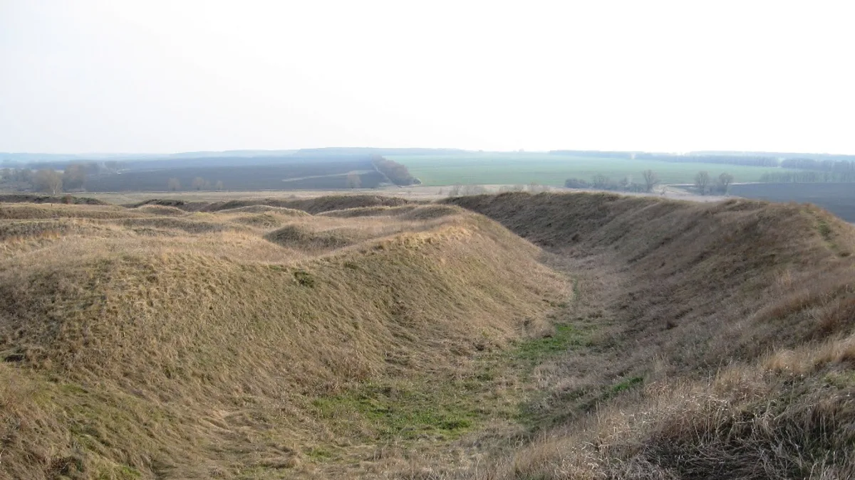 Bilsk Hillfort in Ukraine