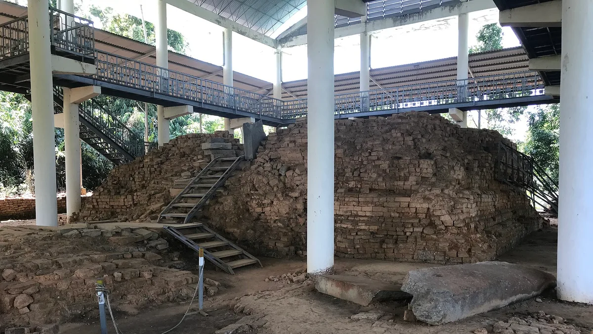 Cat Tien Archaeological Site in Vietnam