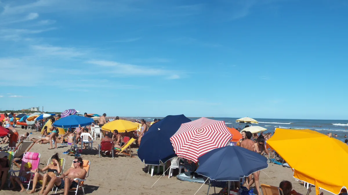 Playa de Necochea in Argentina