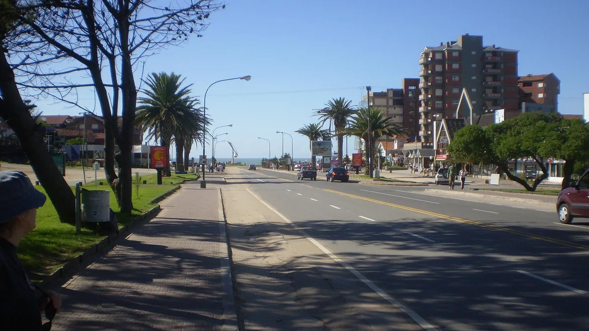 Playa de Pinamar in Argentina