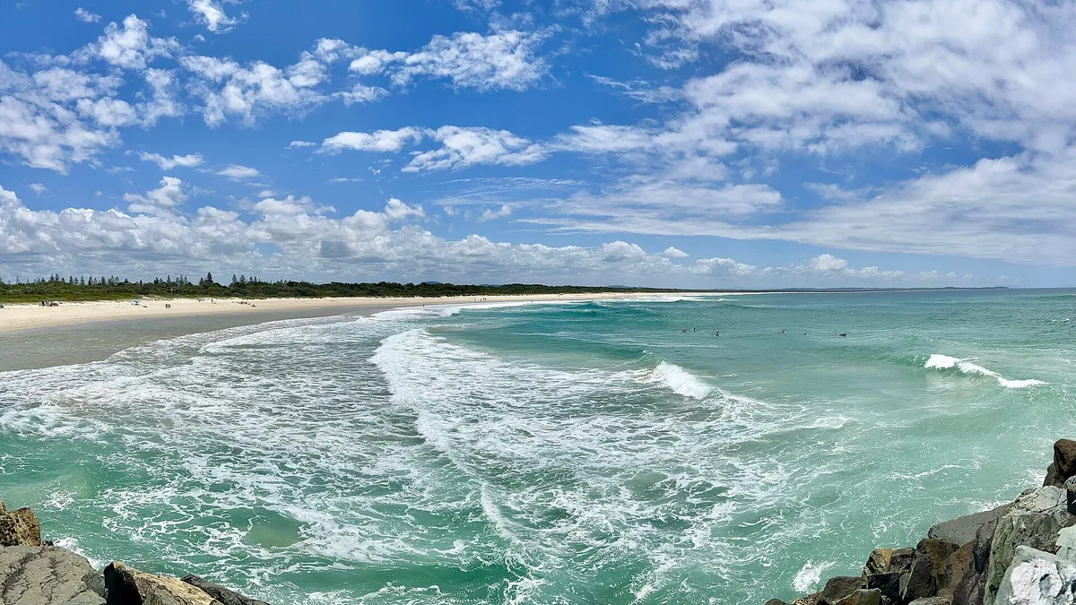 Nine Mile Beach in Australia