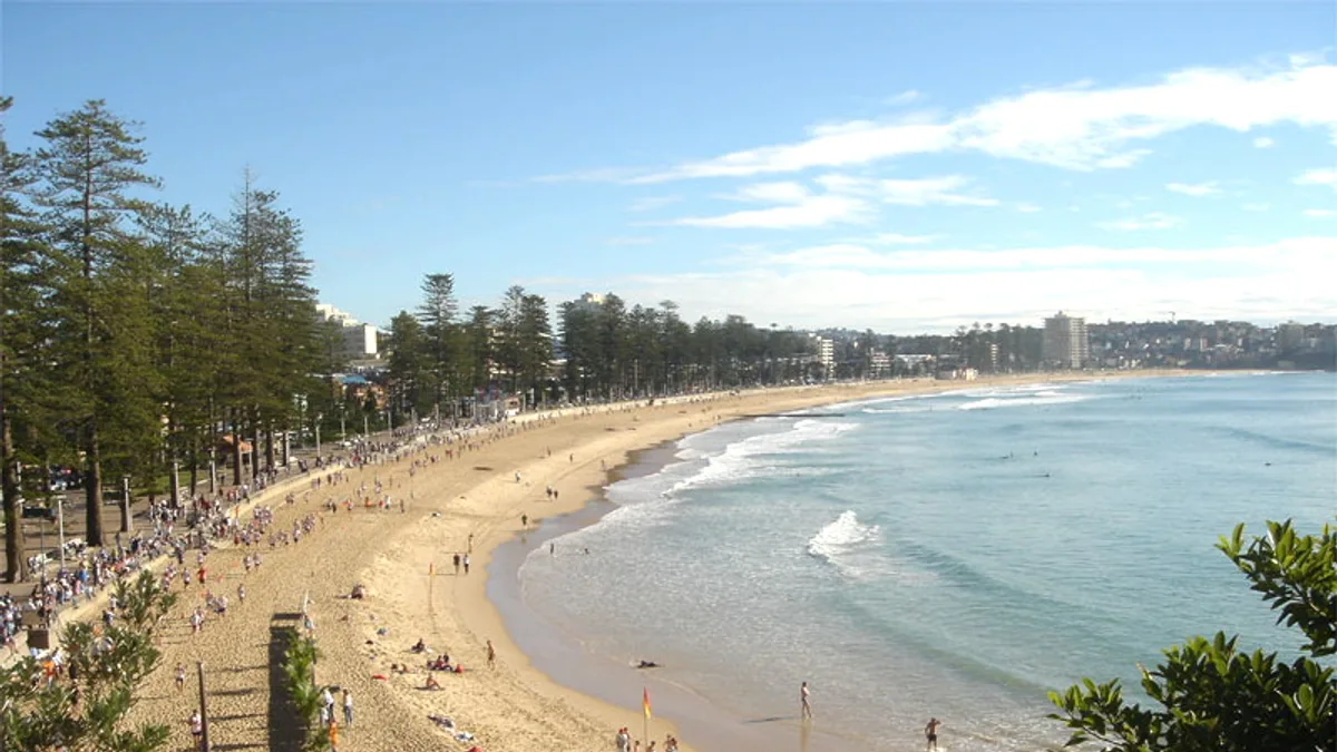 Manly Beach in Australia