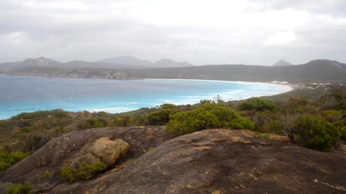Lucky Bay Beach in Australia