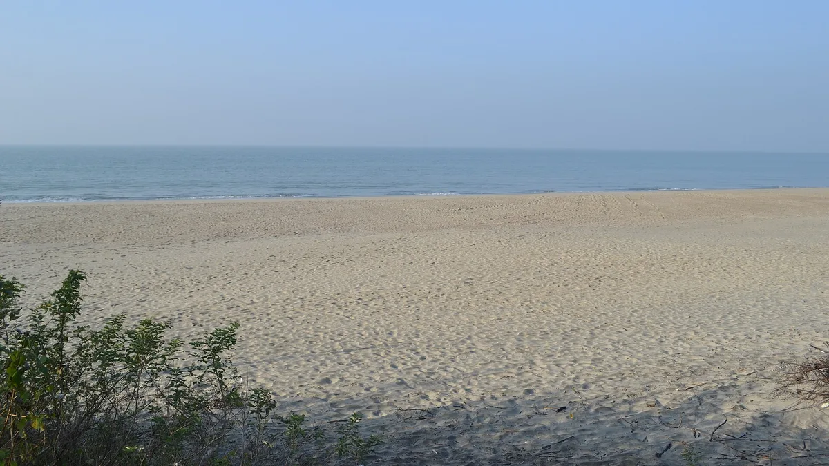 Sonadia Island Beach in Bangladesh