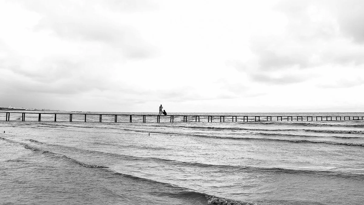 Banshbaria Sea Beach in Bangladesh