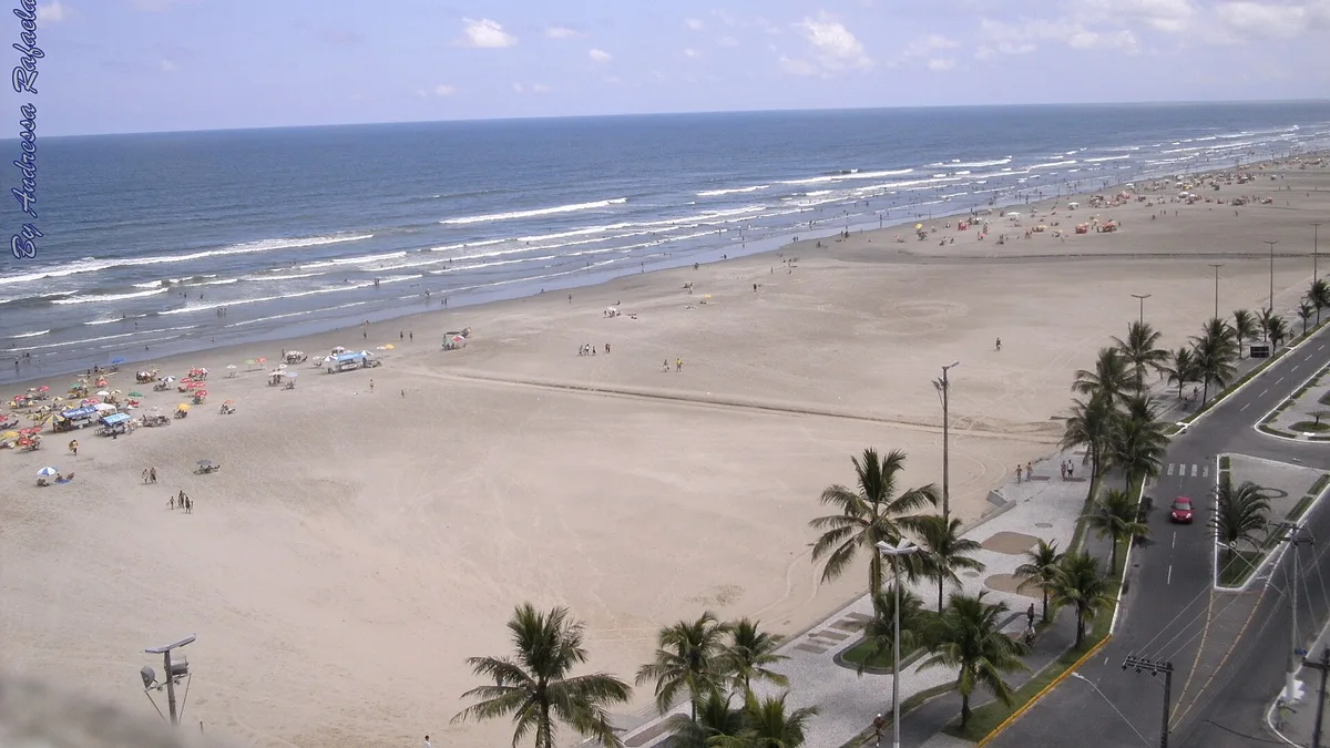 Praia Grande in Brazil