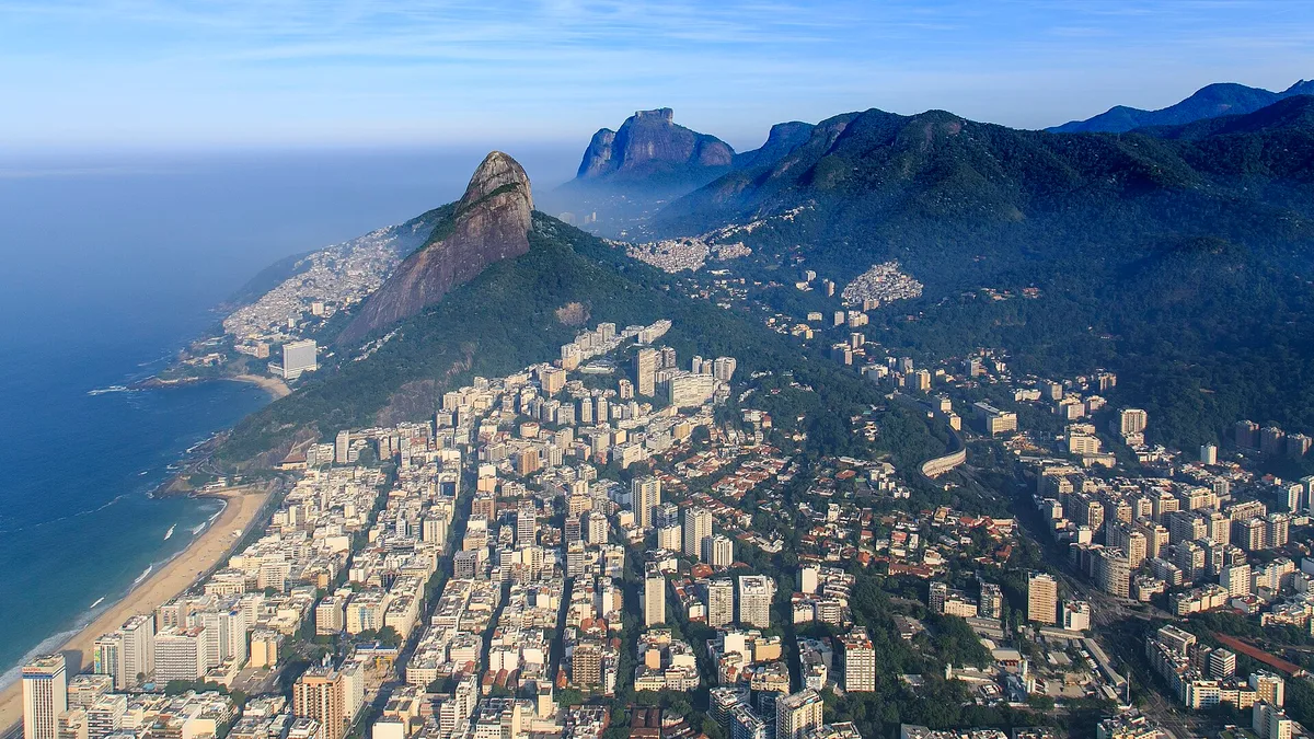 Praia do Leblon in Brazil