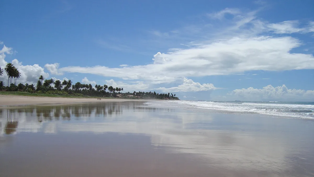 Praia de Porto de Galinhas in Brazil