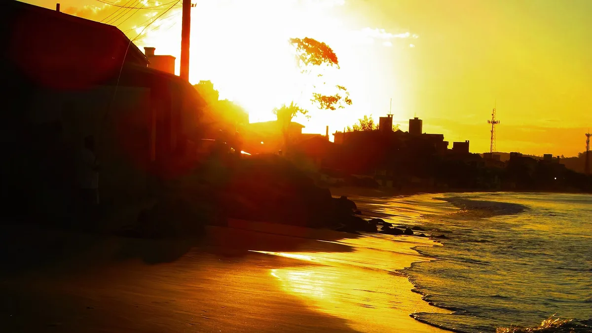 Praia dos Ingleses in Brazil