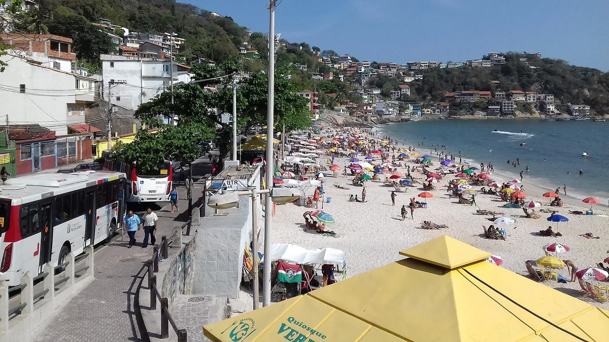Praia de Guaratiba in Brazil