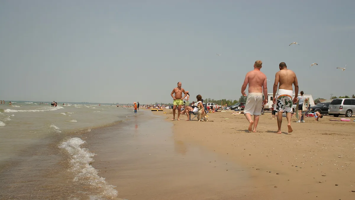 Sauble Beach in Canada