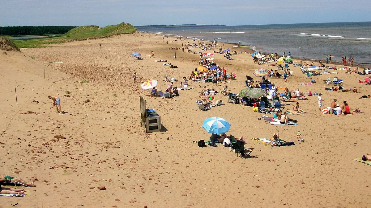 Cavendish Beach in Canada