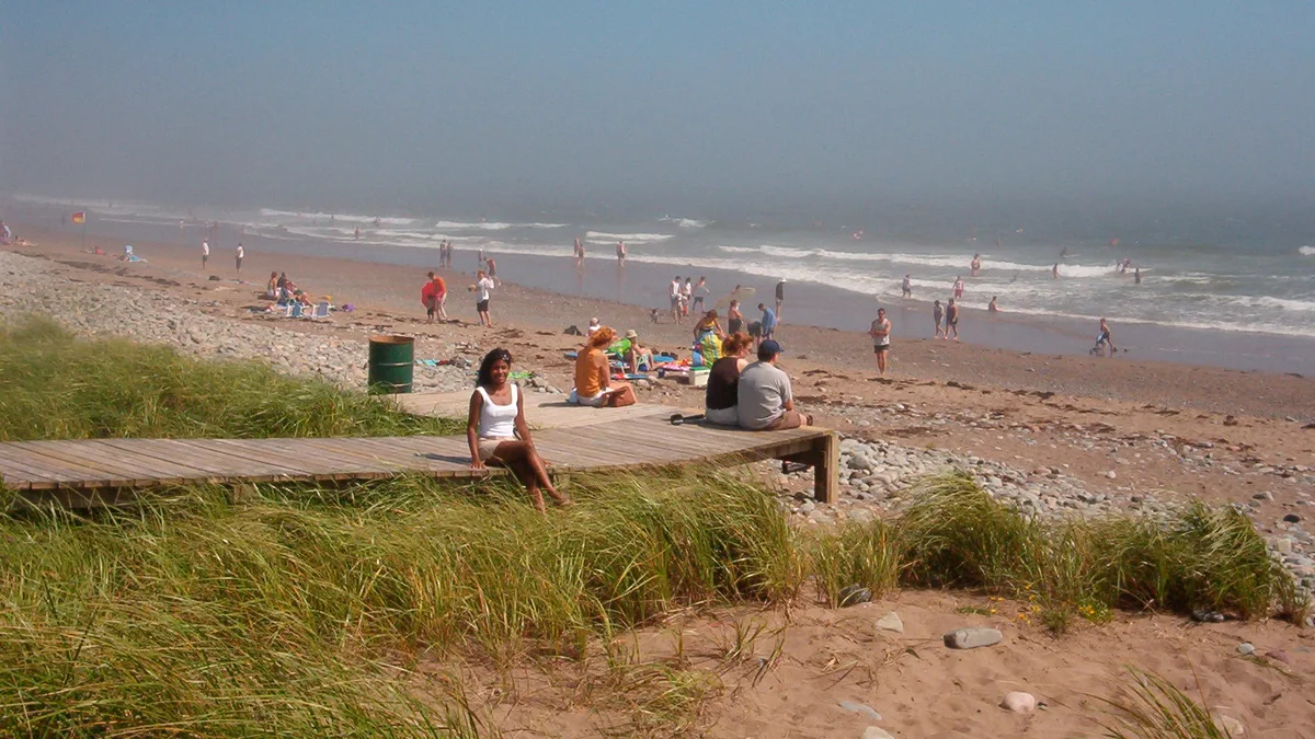 Lawrencetown Beach in Canada