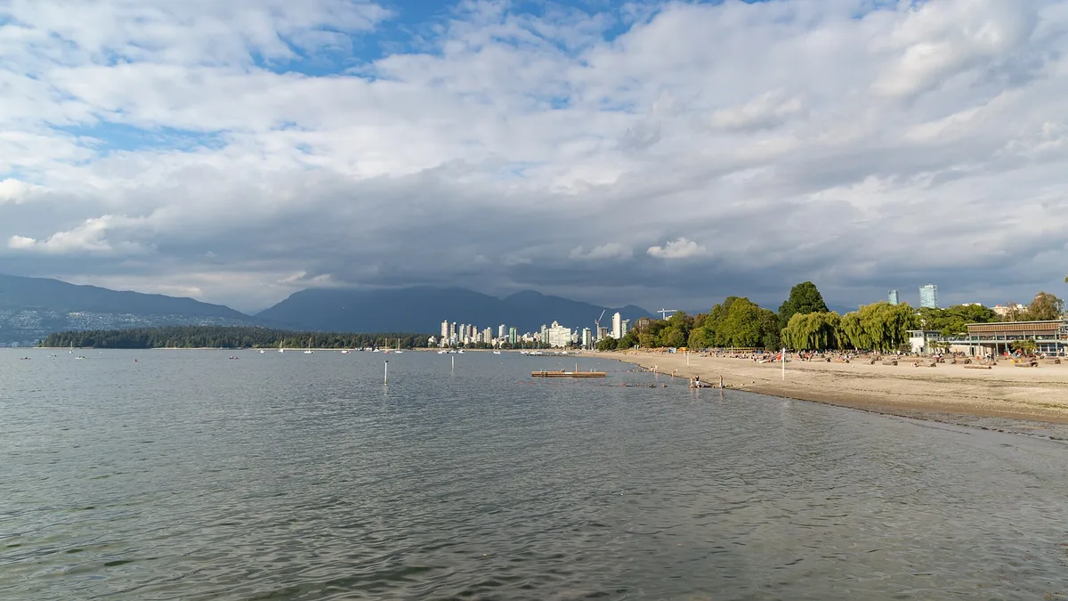 Kitsilano Beach in Canada