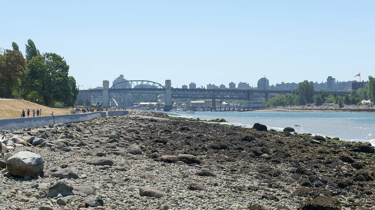 English Bay Beach in Canada