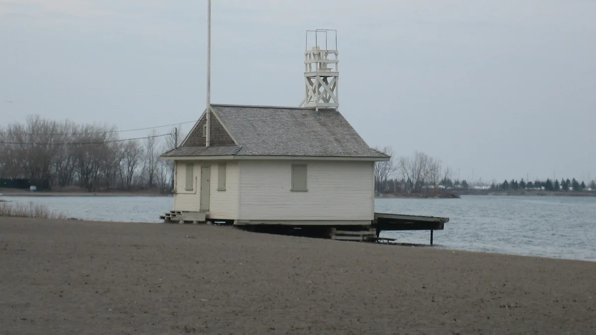 Cherry Beach in Canada
