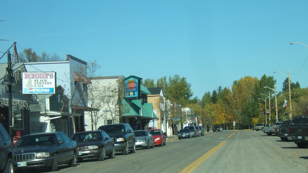 Winnipeg Beach in Canada