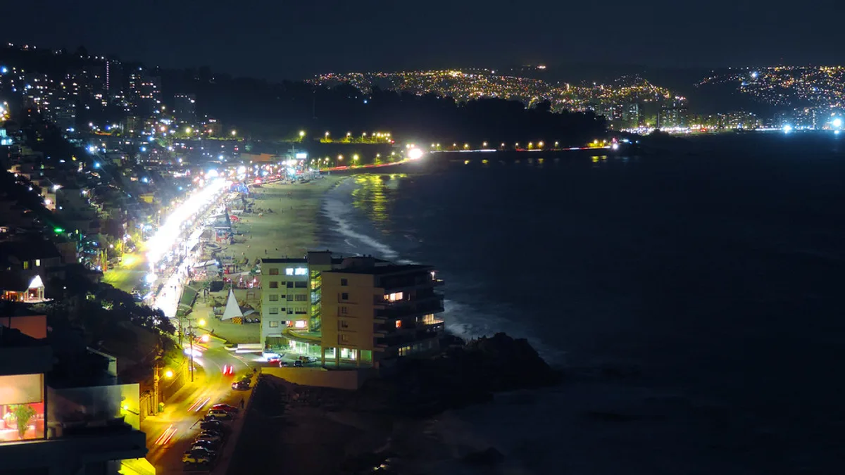 Playa Reñaca in Chile