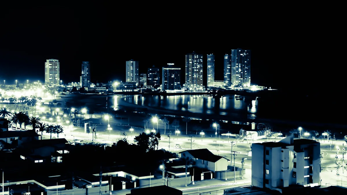 Playa Cavancha in Chile