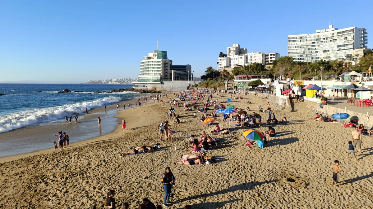 Playa Caleta Abarca in Chile