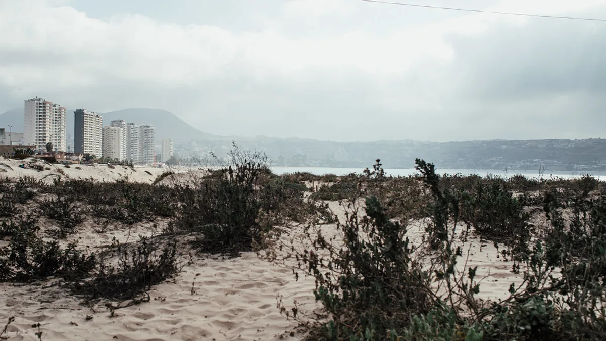 Playa La Herradura in Chile