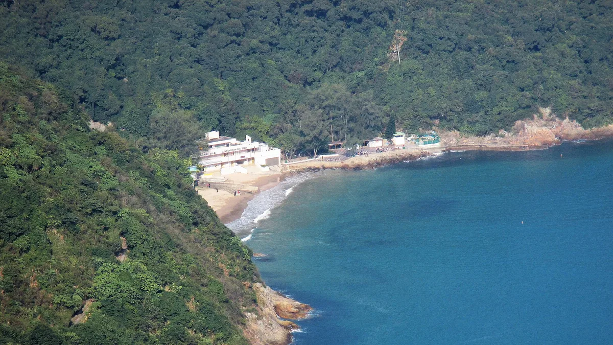 Clear Water Bay Beach in China