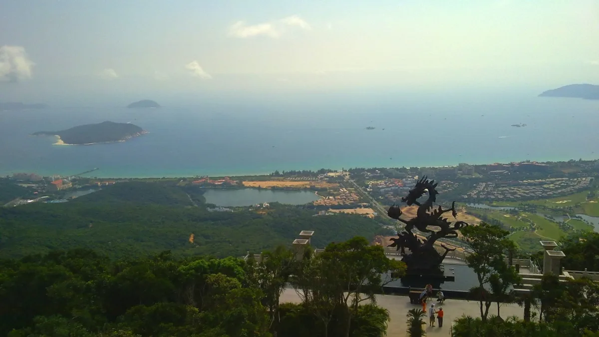 Yalong Bay Beach in China