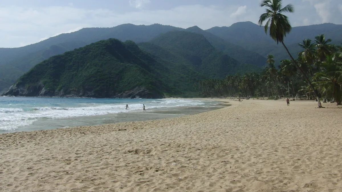 Playa de Puerto Colombia in Colombia