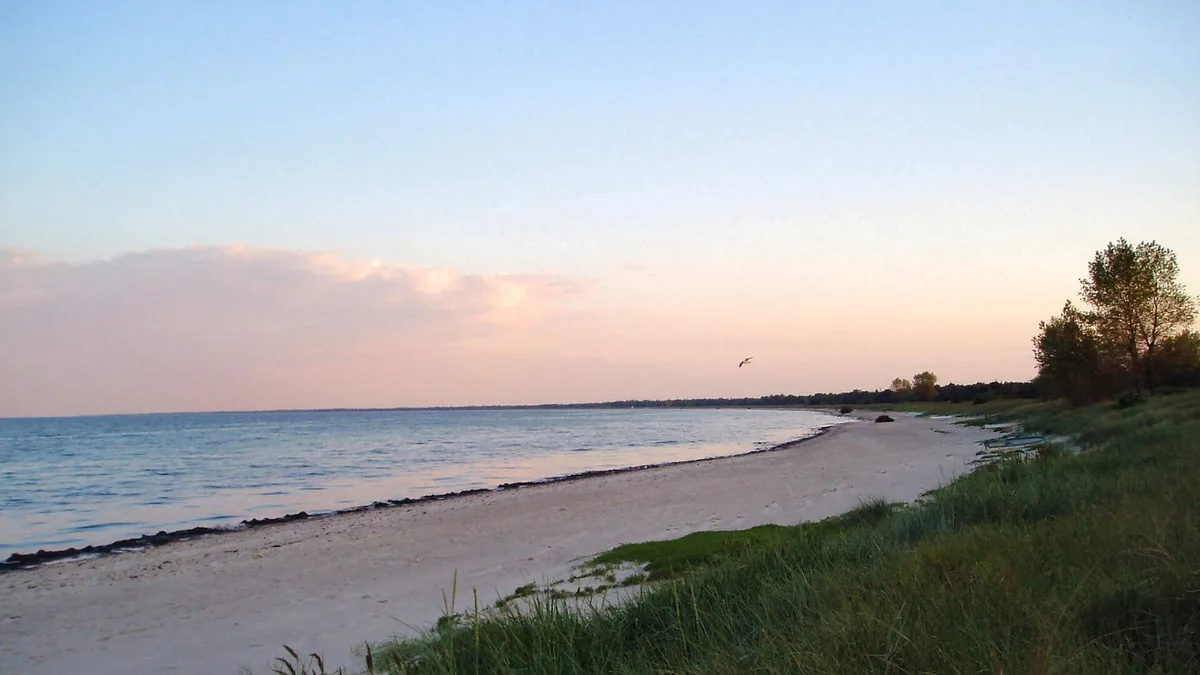 Marielyst Beach in Denmark