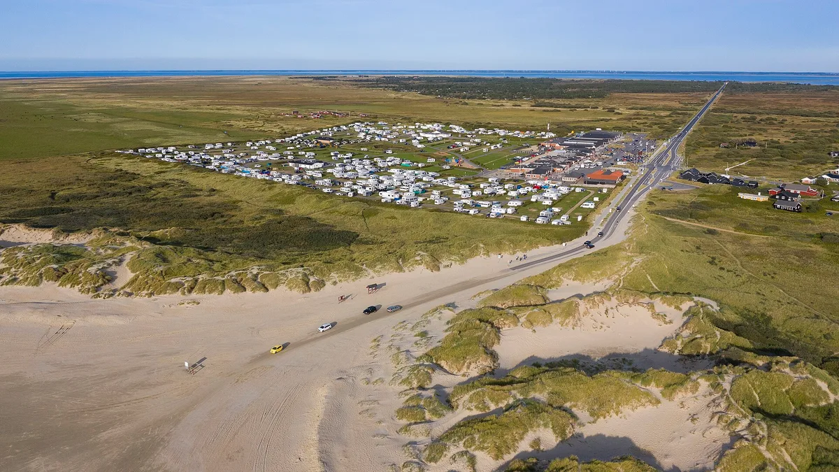 Lakolk Beach in Denmark