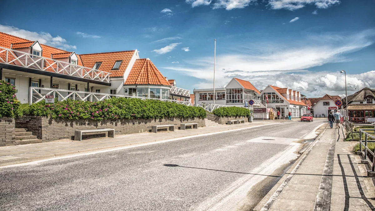 Blokhus Beach in Denmark