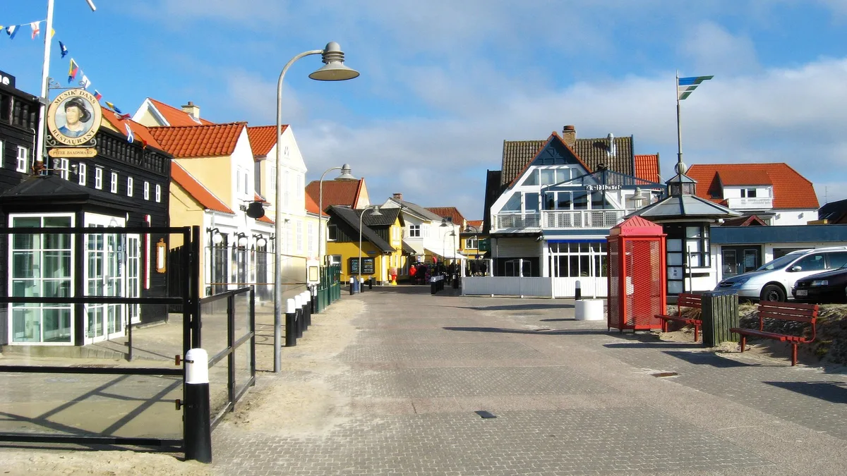 Løkken Beach in Denmark