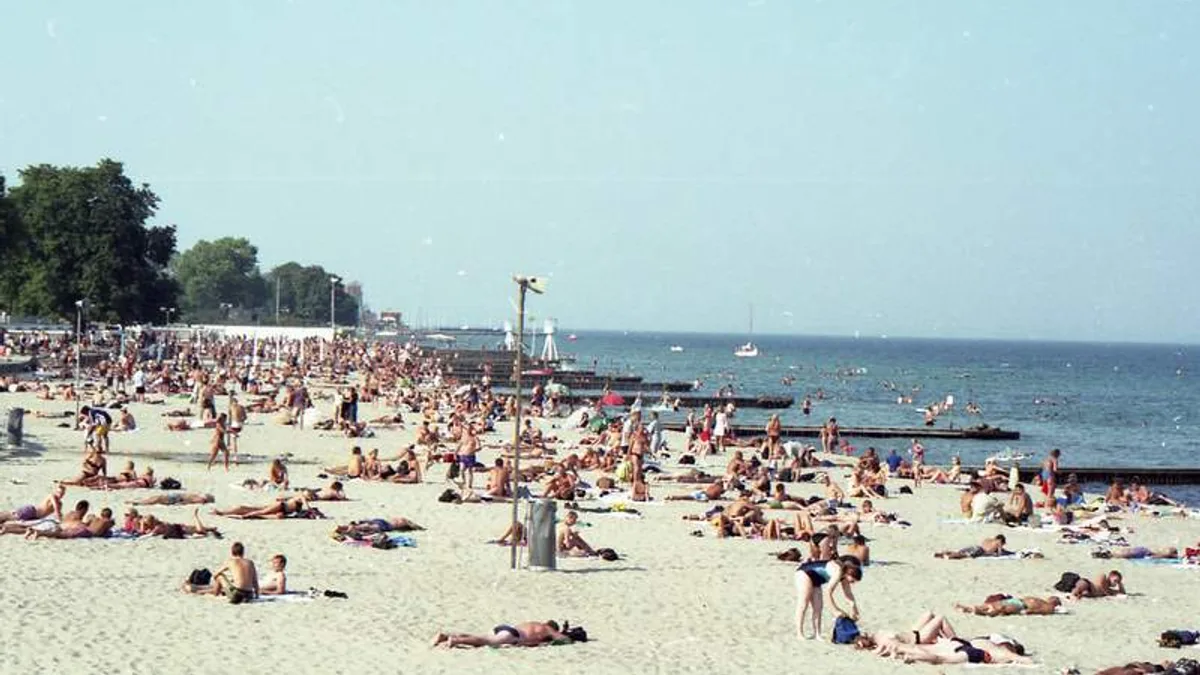 Bellevue Beach in Denmark
