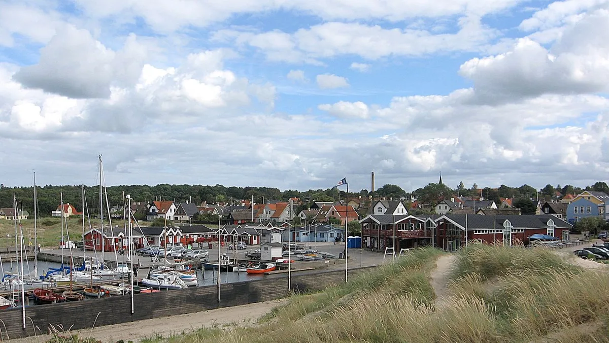 Hornbæk Beach in Denmark