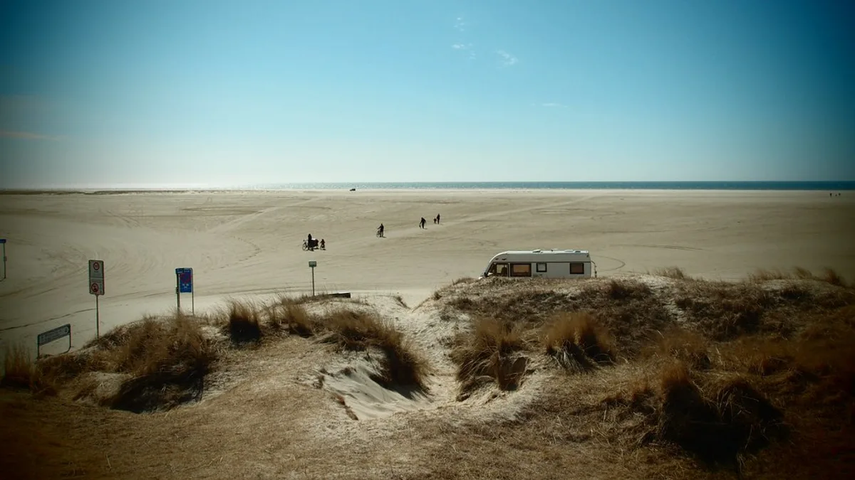 Fanø Bad Beach in Denmark