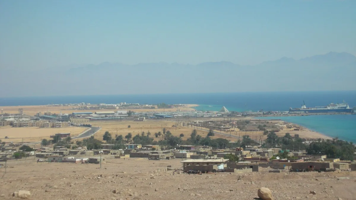 Nuweiba Beach in Egypt